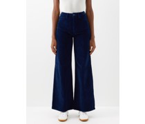Romy Corduroy Wide-leg Trousers