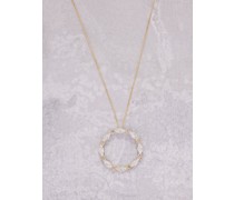 Ava Diamond & 9kt Gold Necklace
