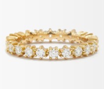 Catherine Eternity Diamond & 18kt Gold Ring