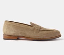 Lloyd Suede Penny Loafers