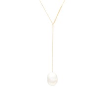 Sirene Pearl & 14kt Gold Necklace