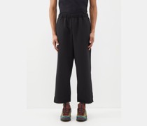 One Tuck Stretch-shell Trousers