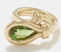 Loop Tourmaline & 14kt Gold Ring