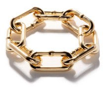 Chunky Gold-plated Sterling Silver Bracelet