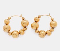 Goldie 24kt Gold-plated Brass Hoop Earrings