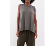 A-line Cashmere Sweater Vest