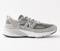 Made In Usa 990 Suede And Mesh Trainers