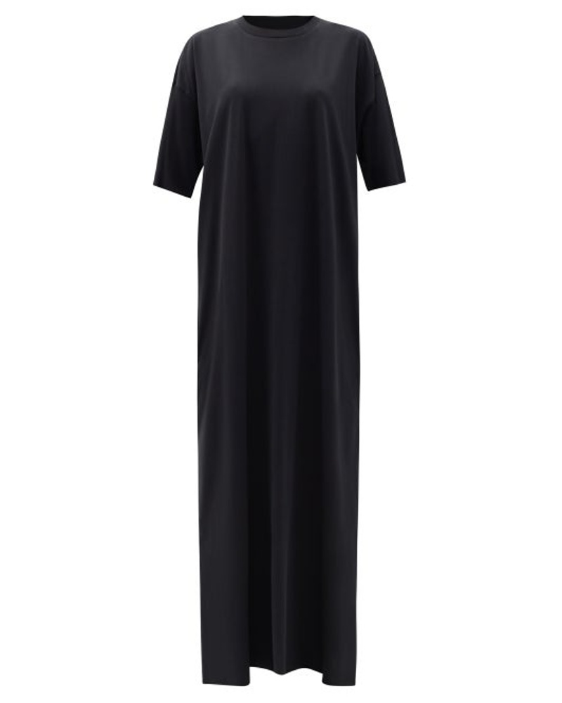 Raey Damen Recycled-yarn Cotton-blend Maxi T-shirt Dress Raey Damen Recycled-yarn Cotton-blend Maxi T-shirt Dress
