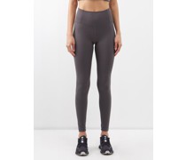 High-rise Recycled-fibre Leggings