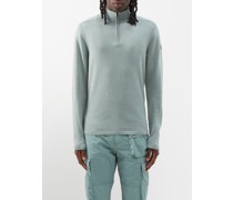 Stander Pima Cotton Quarter-zip Sweater