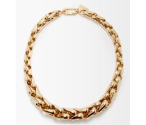 Wheat-chain 14kt Gold Necklace
