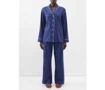 Balmoral Cotton-jersey Pyjamas