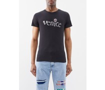 Venice-logo Cotton-jersey T-shirt