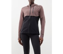 Weather Recycled-ripstop Hooded Running Jacket