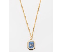 Umbria Sapphire & 14kt Gold-vermeil Necklace