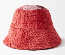 Callum Patchwork Linen Bucket Hat