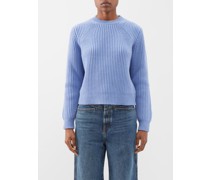 Ribbed Recycled Cashmere-blend Sweater