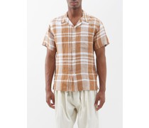 Havana Checked Linen Shirt