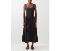 Ada Scoop-neck Cotton Dress