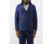 Archer Single-breasted Cotton Suit Jacket