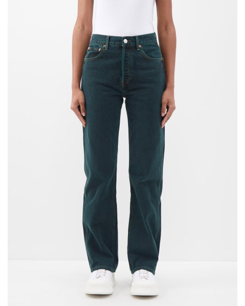 RE/DONE Damen 90s Evergreen Straight-leg Jeans