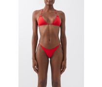 Ring Triangle Bikini Top