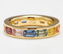 Alice Sapphire & 18kt Gold Eternity Ring