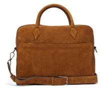 Closer Suede Briefcase