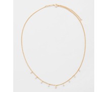 Diamond & 14kt Gold Necklace