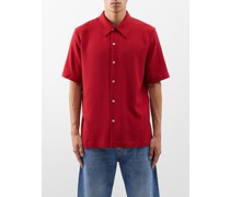 Suneham Short-sleeved Crepe Shirt