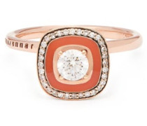 Mina Diamond & 18kt Rose-gold Ring