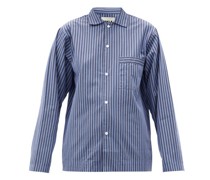 Striped Organic-cotton Pyjama Shirt
