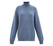 Responsible-cashmere Blend Roll-neck Sweater