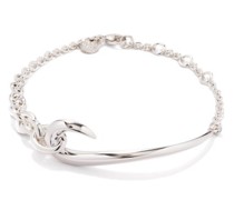 Hook Sterling-silver Bracelet