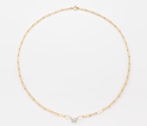 Rivière Diamond & 18kt Gold Necklace