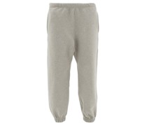 Recycled-yarn Cotton-blend Track Pants