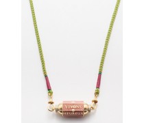 Vivons Heureux Diamond, Ruby & 18kt Gold Necklace