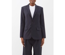 Marlon Elbow-slit Technical-blend Blazer