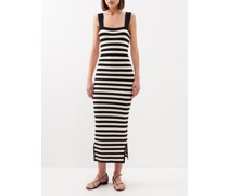 Camille Knitted-cotton Midi Dress