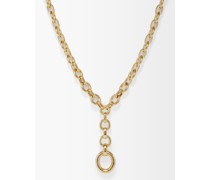 Scala 14kt Gold-plated Cable-link Necklace
