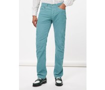 Alunga Cotton-corduroy Straight-leg Trousers