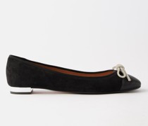 Parisina Suede Ballet Flats