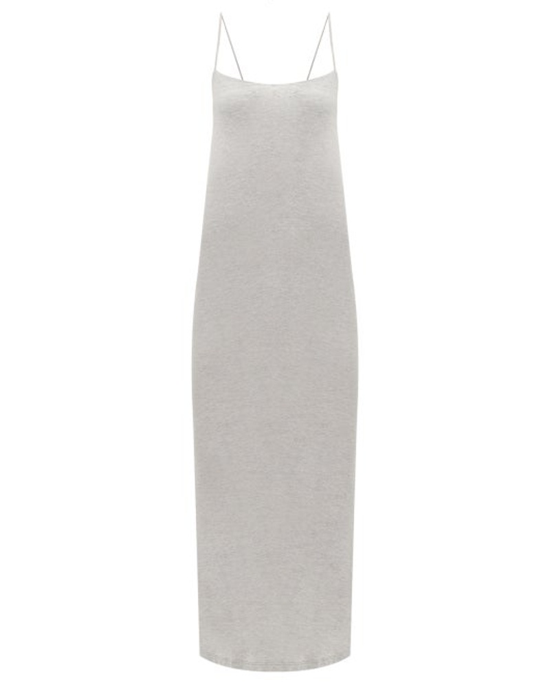 Raey Damen Square-neck Cotton-blend Jersey Slip Dress