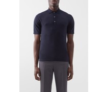 Mr Rochester Knitted-cashmere Polo Shirt