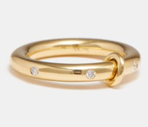 Ovio Diamond & 18kt Gold Ring