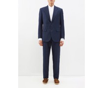 Single-breasted Herringbone-twill Suit
