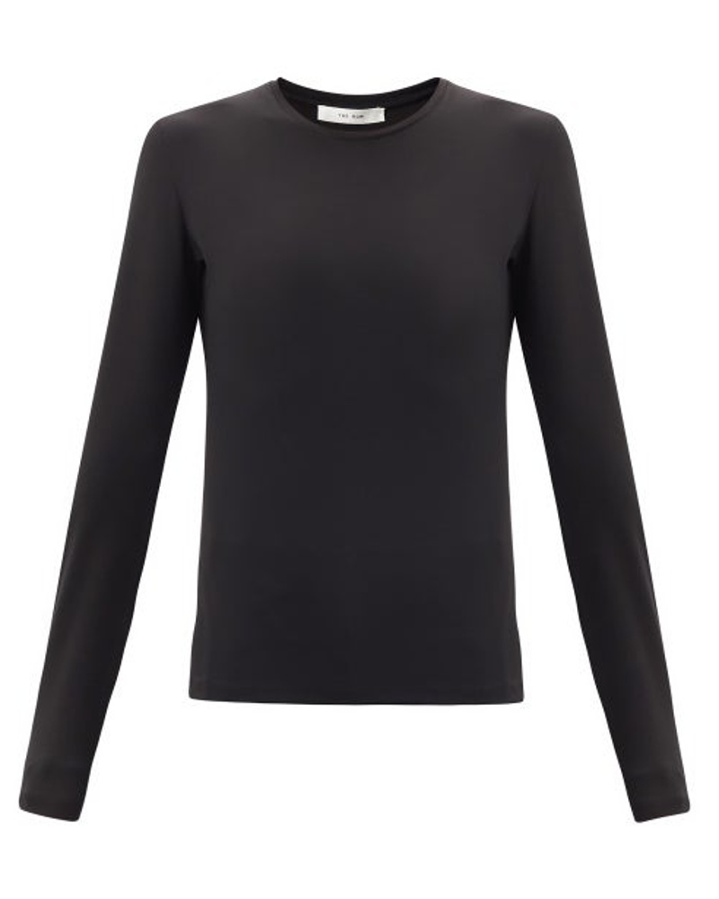 The Row Damen Iverness Jersey Long-sleeved T-shirt
