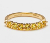 Lenox Sapphire & 18kt Gold Ring