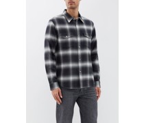 Plaid Cotton-flannel Shirt