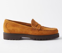 Weejuns 90s Larson Suede Penny Loafers
